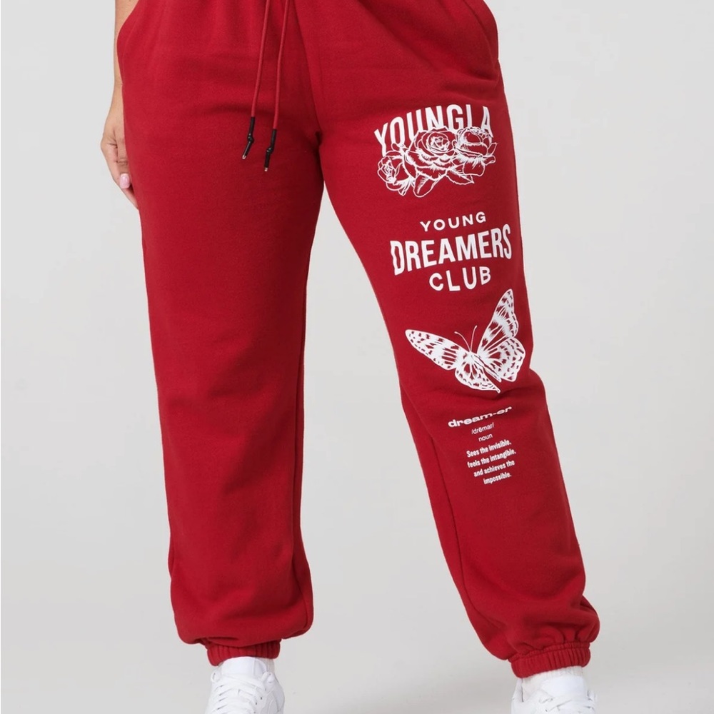 young la red joggers